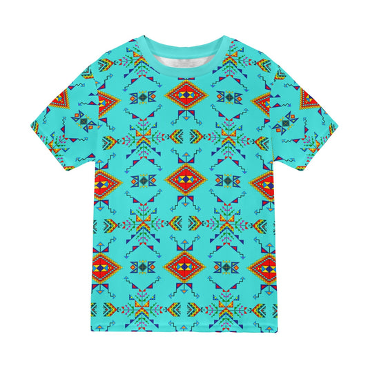Buffalo Jump Turquoise T-shirt for Men