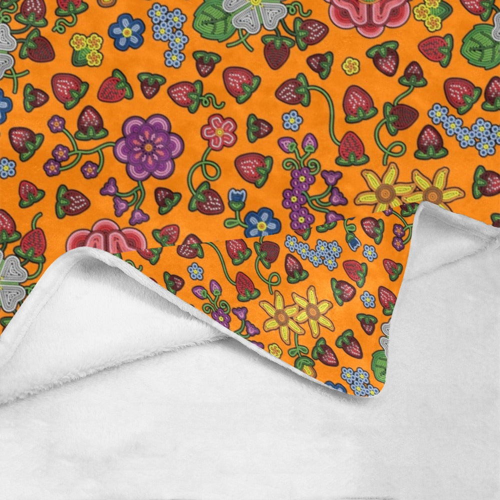 Berry Pop Carrot X-Large Micro Fleece Blanket