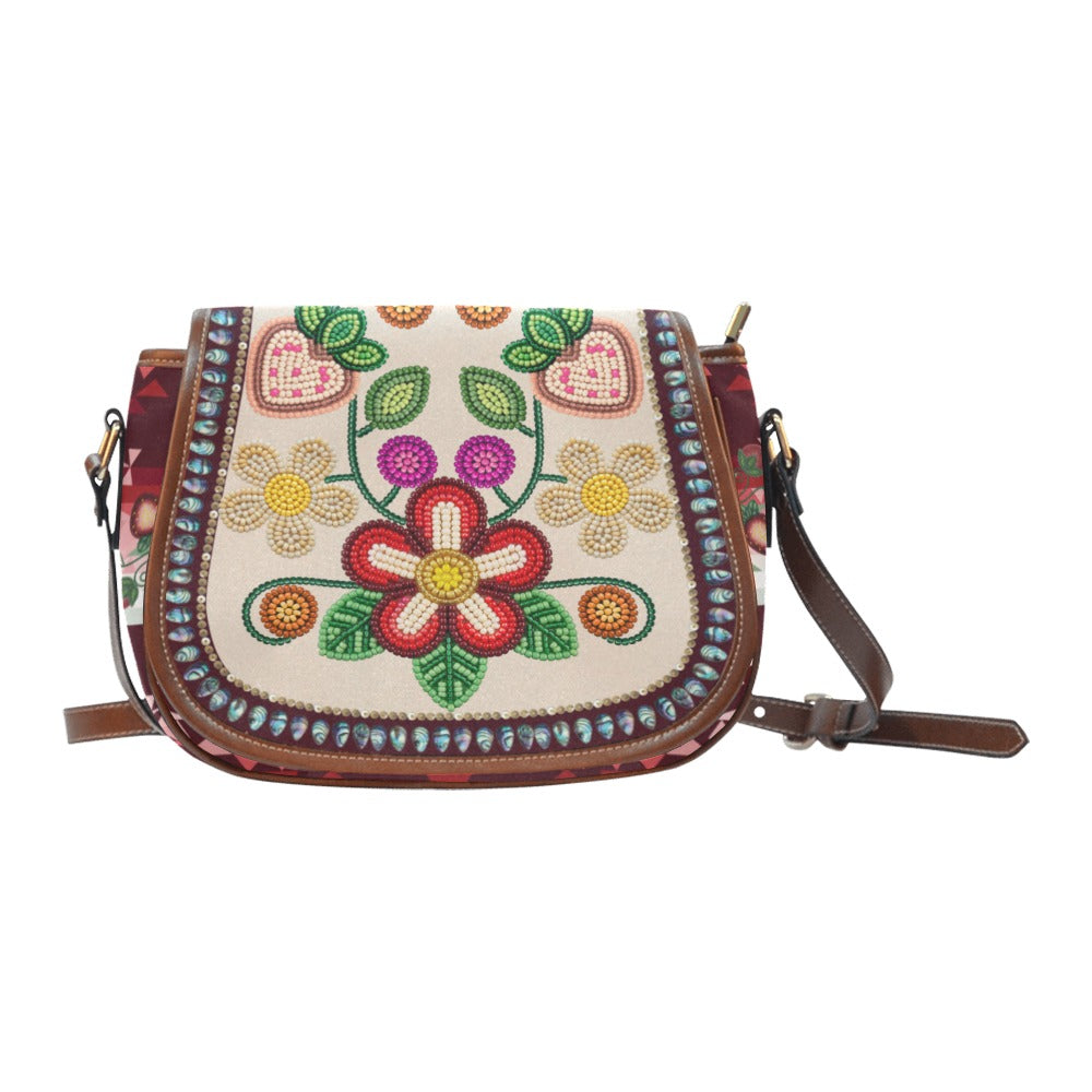 Sacred Berry Saddle Bag/Large - Cream