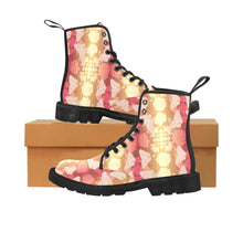 Load image into Gallery viewer, Butterfly and Roses on Geometric Boots for Men
