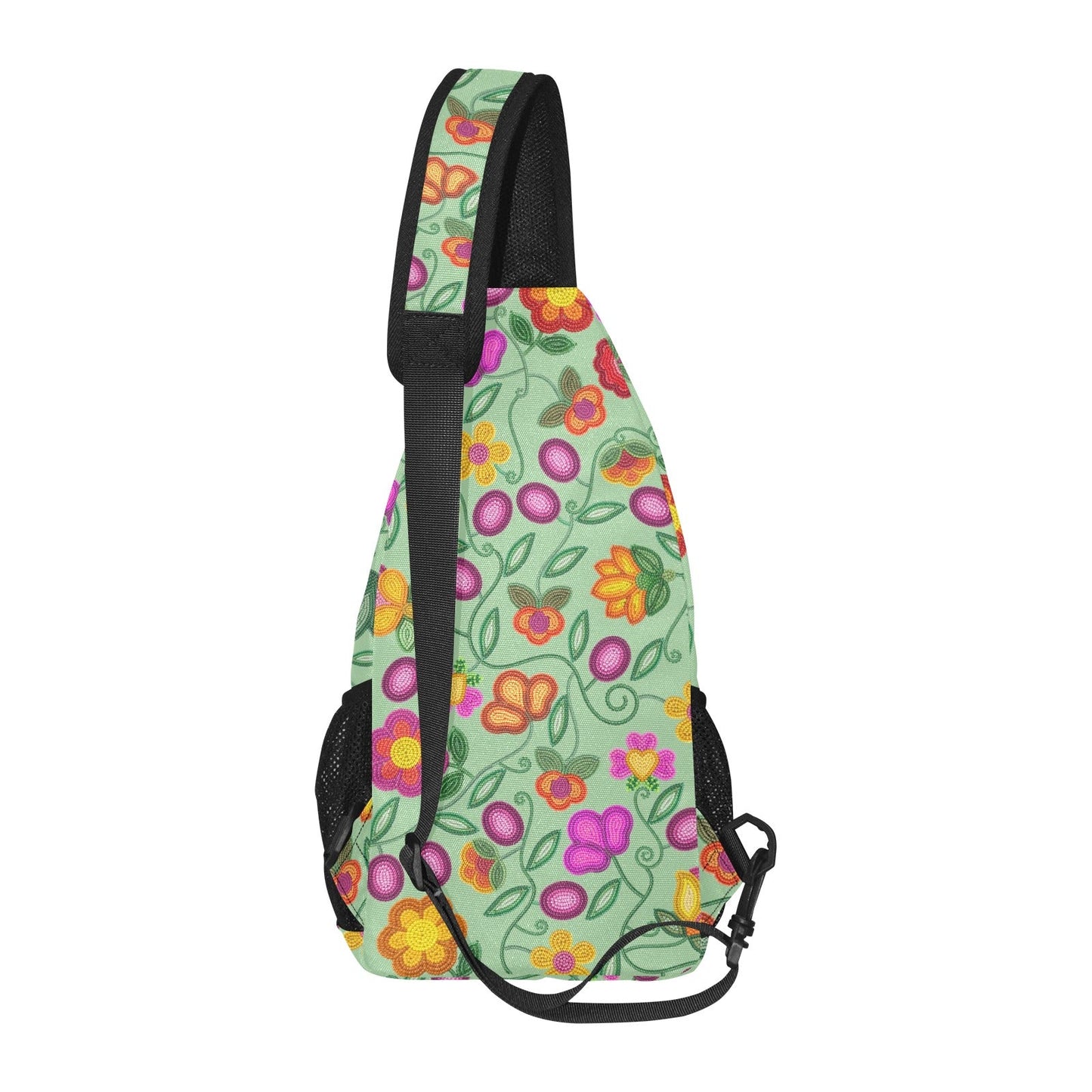Boreal Bounty Green Chest Bag