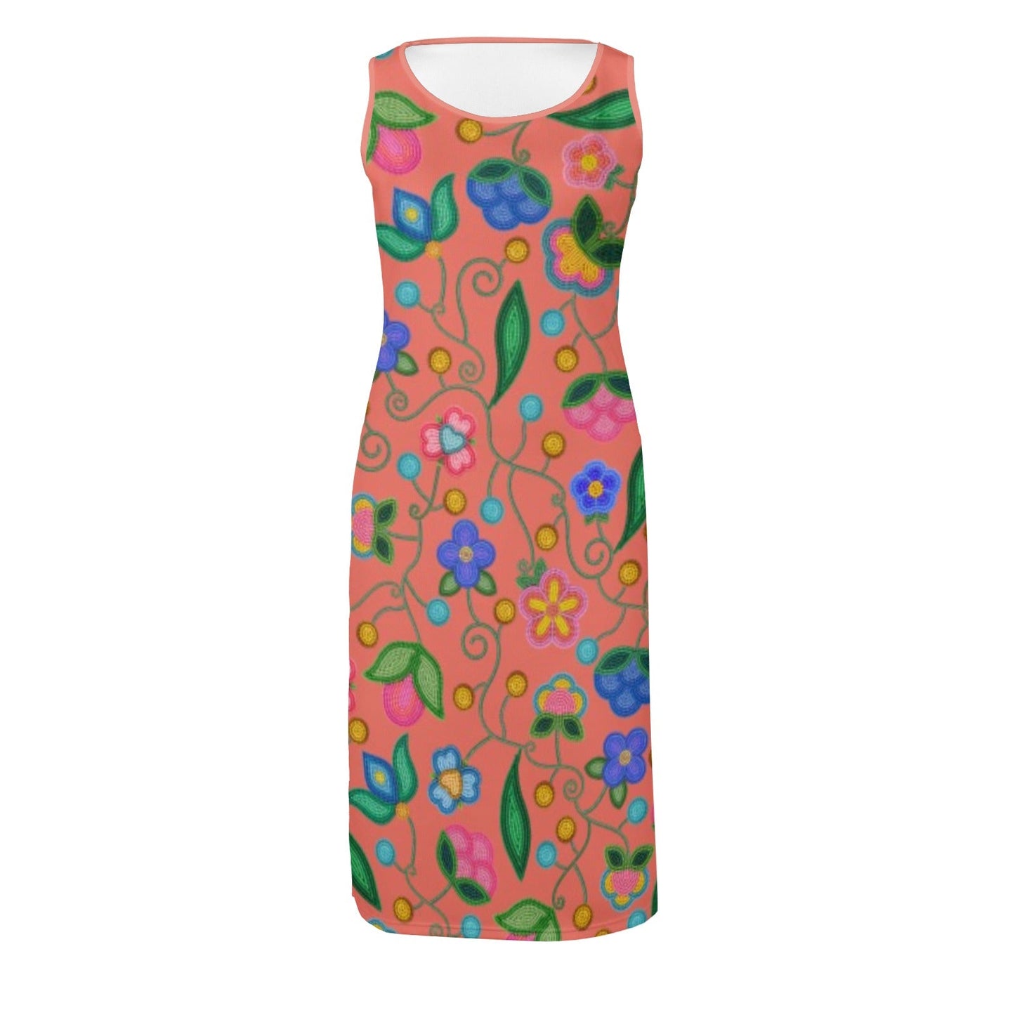 Skyberry Serenade Peach Phaedra Dress