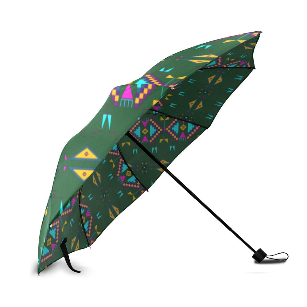 Rite of Passage Squash Leaf Foldable Umbrella
