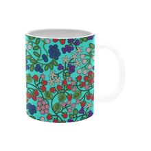 Load image into Gallery viewer, Takwakin Harvest Turquoise Mug
