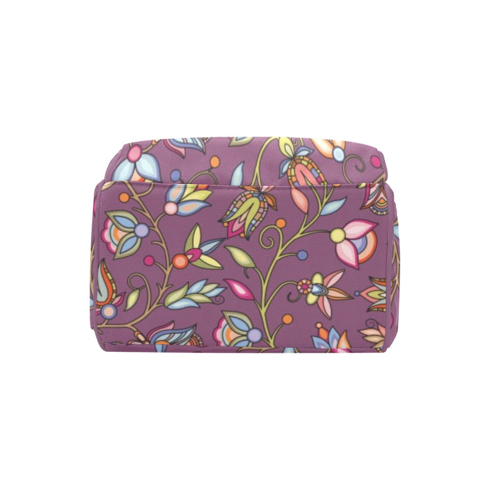 Buffalo Bloom Blush Multi-Function Diaper Backpack