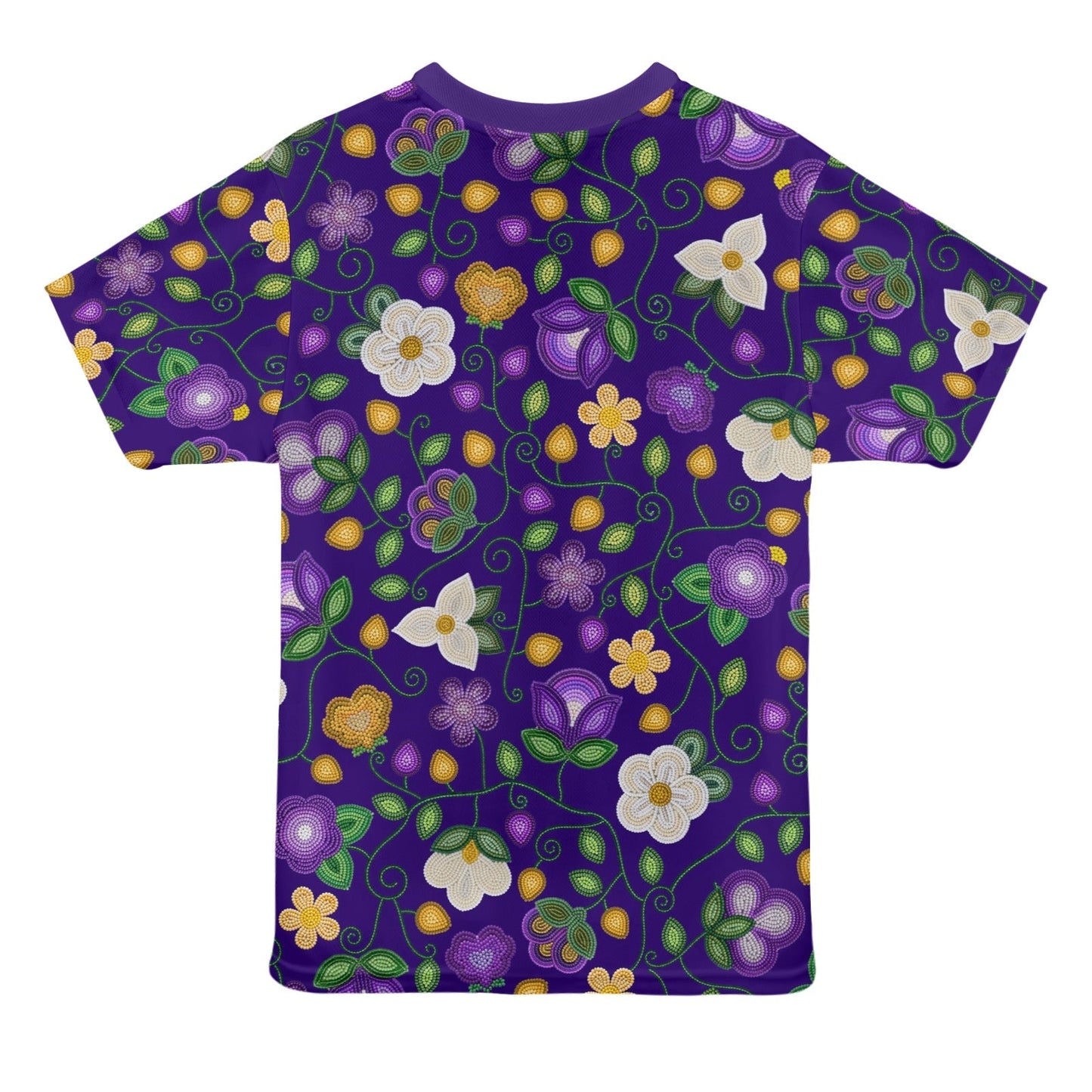 Midnight Moss Bloom Aubergine Tee