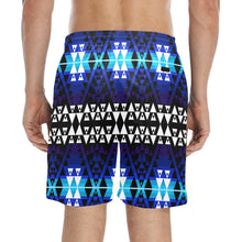 Load image into Gallery viewer, Writing on Stone Night Watch Men&#39;s Mid-Length Beach Shorts
