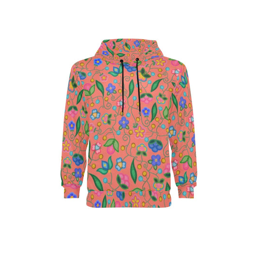 Skyberry Serenade Peach Fleece Hoodie