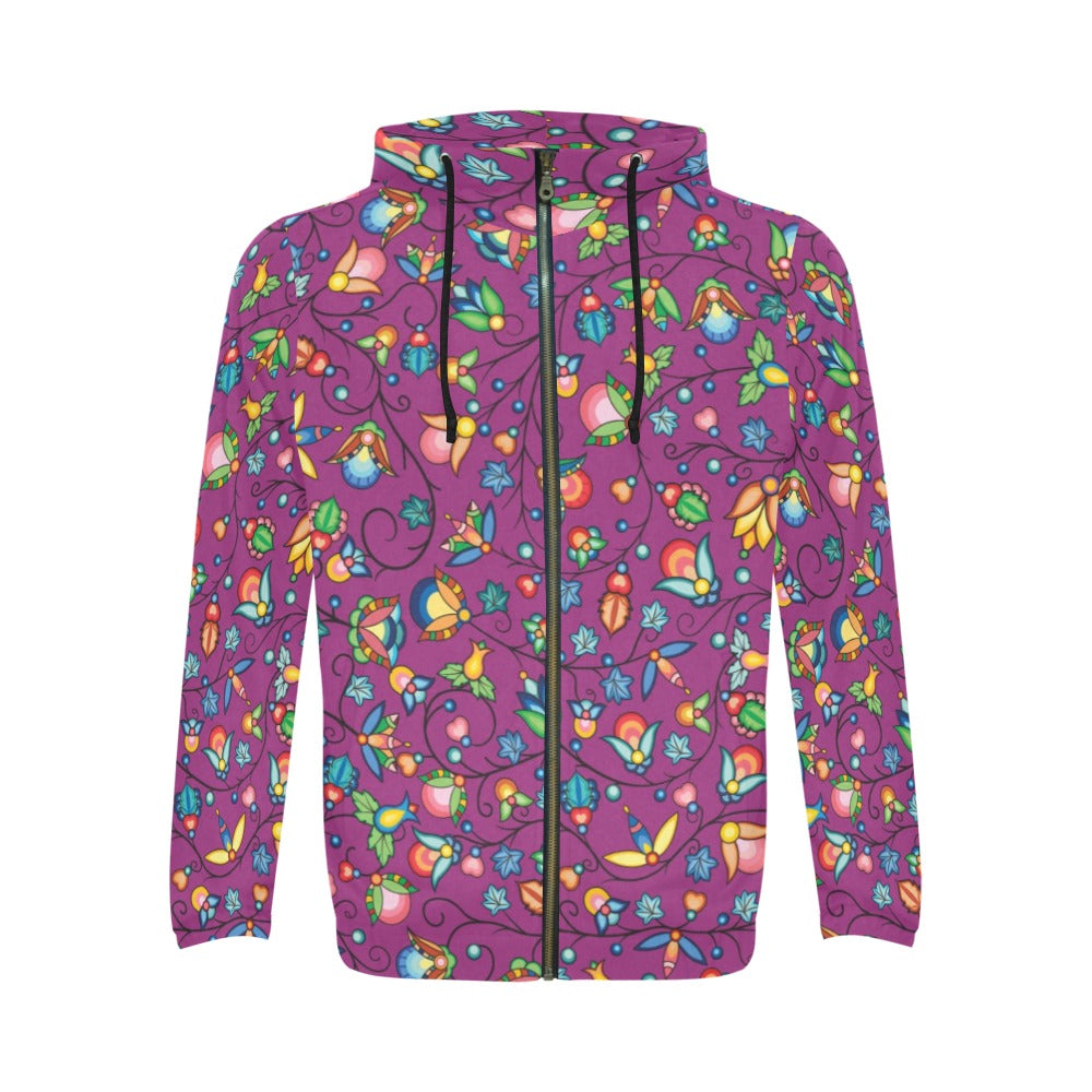 Prairie Plains Spirit Berry Soup Men's Zipper Hoodie