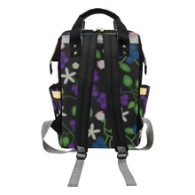 Load image into Gallery viewer, Grandmothers Stories Midnight Multi-Function Diaper Backpack/Diaper Bag
