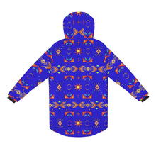 Load image into Gallery viewer, Scattered Generations Royal Unisex Sherpa Lined Hooded Coat
