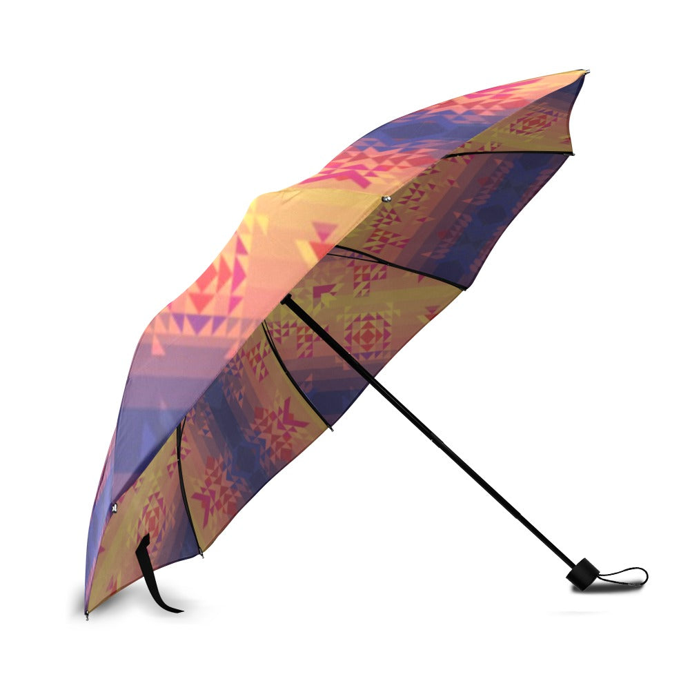 Soleil Indigo Foldable Umbrella