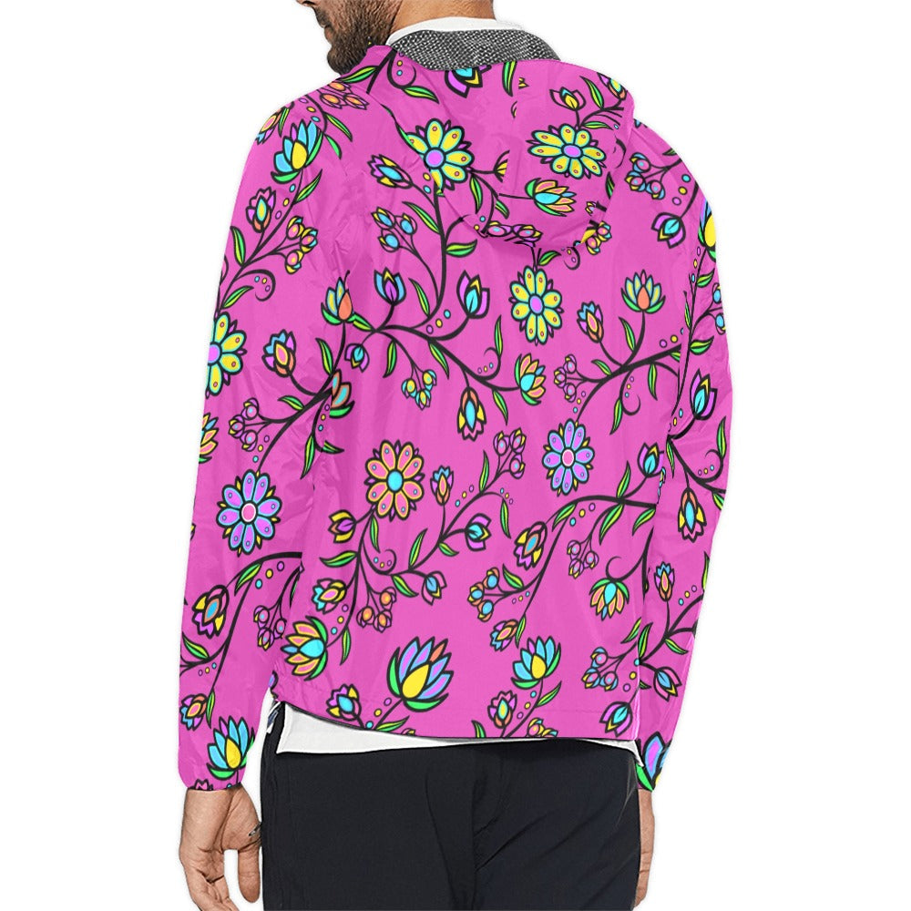 Cosmic Whisper Pastel Passion Men's Windbreaker