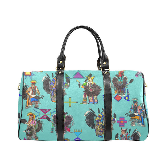 Men's Tradish Dancers Eggshell Blue Large Travel Bag