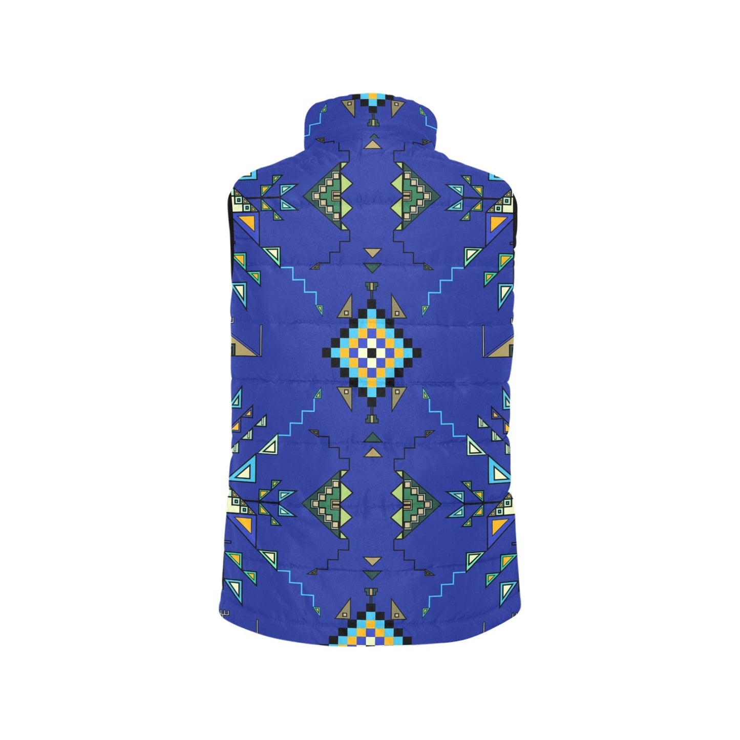 Bear Shield Dark Blue Women's Padded Vest Jacket