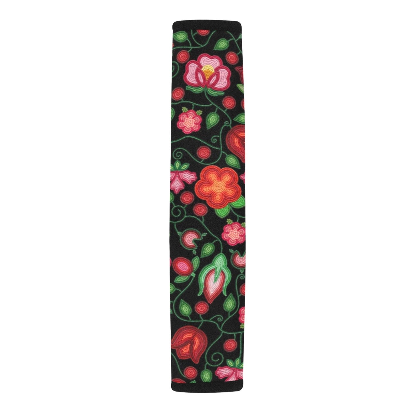 Rose Reverie Black Seat Belt Cover