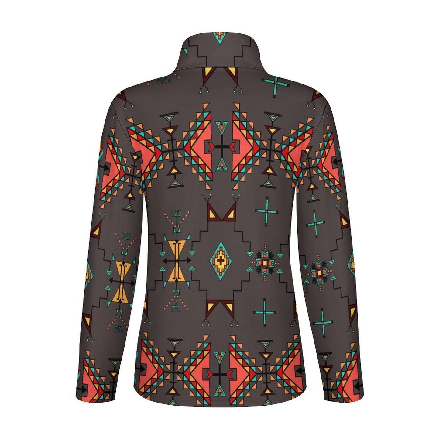 Thunder Flight Gray Long Sleeve Yoga Shirt