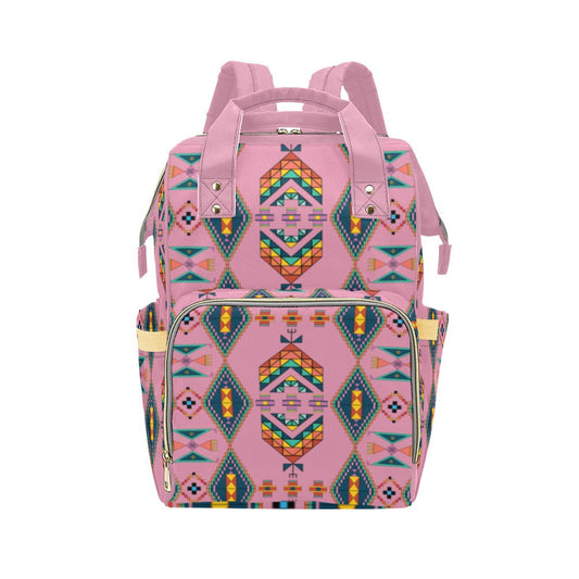 Travois Tipi Dusky Sunset Multi-Function Diaper Backpack
