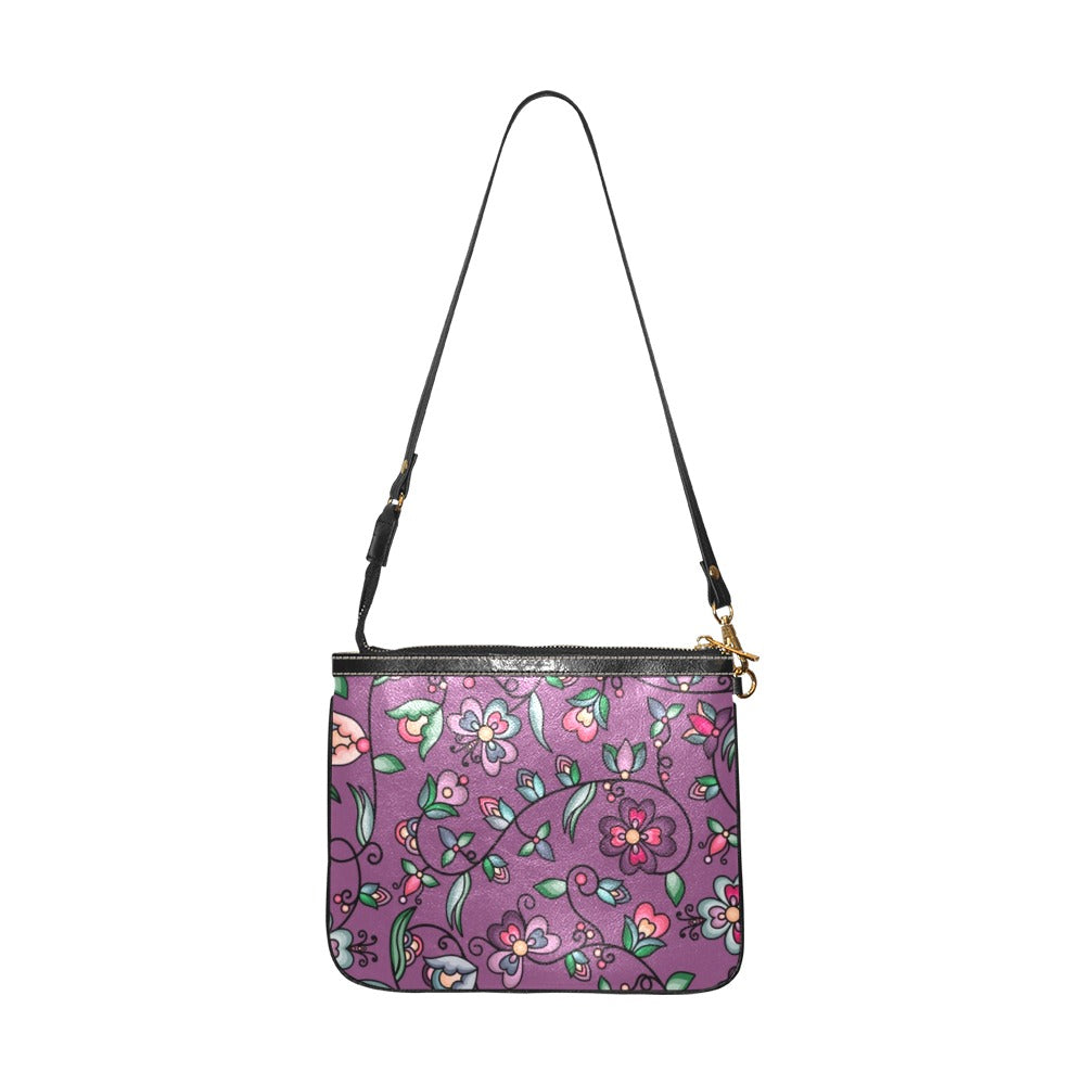Amber Evening Garland Purple Small Shoulder Bag