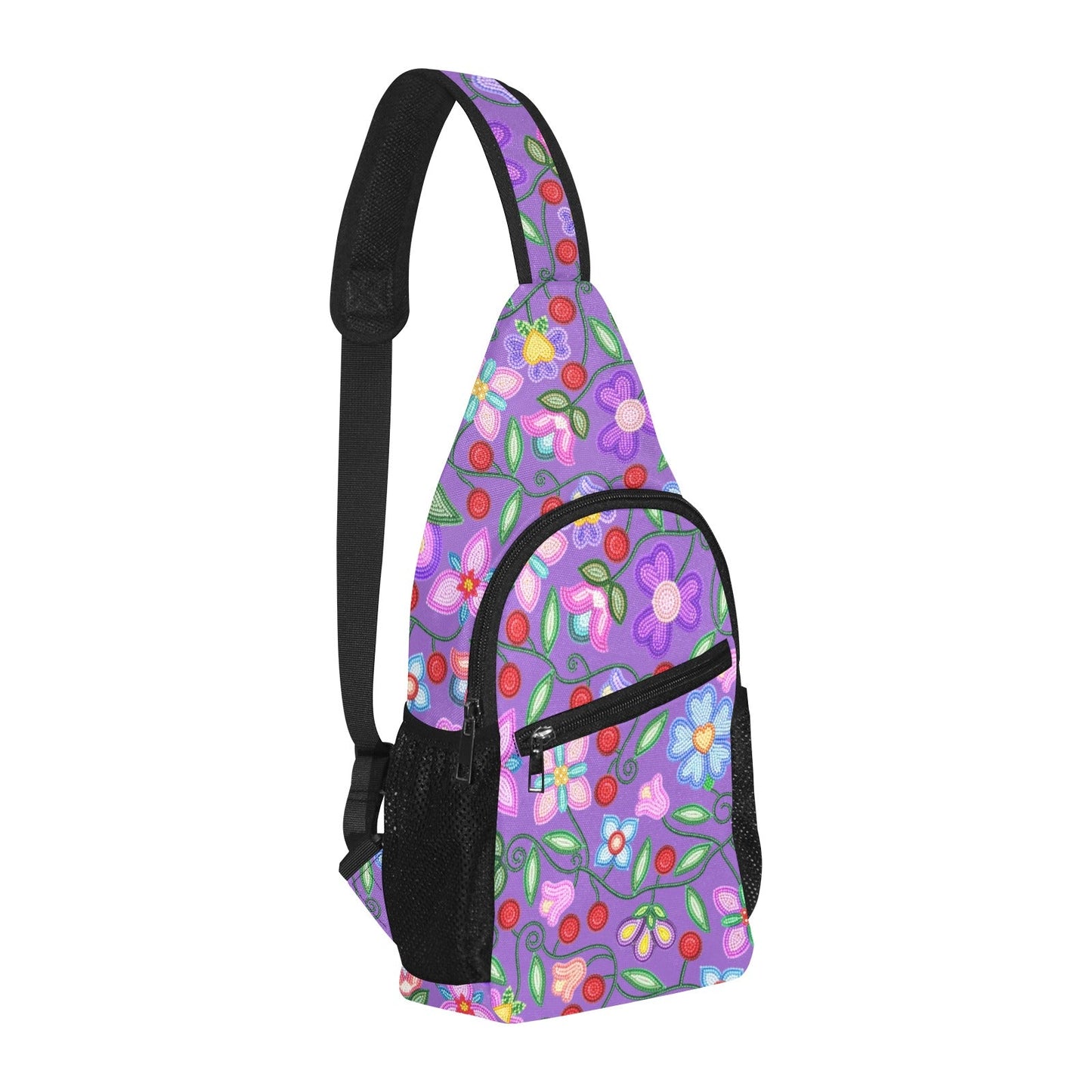 Petal Harmony Lavender Chest Bag