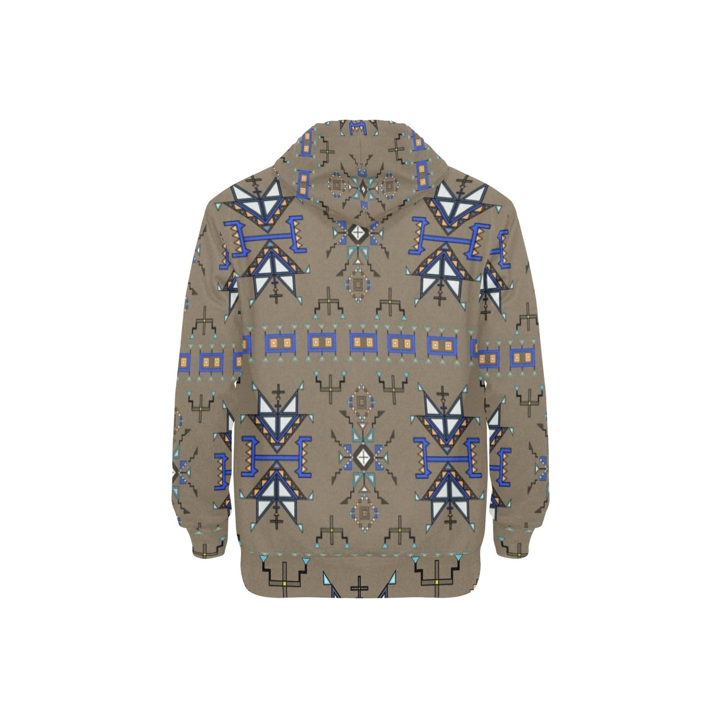 Eagle Strike Brown Fleece Hoodie