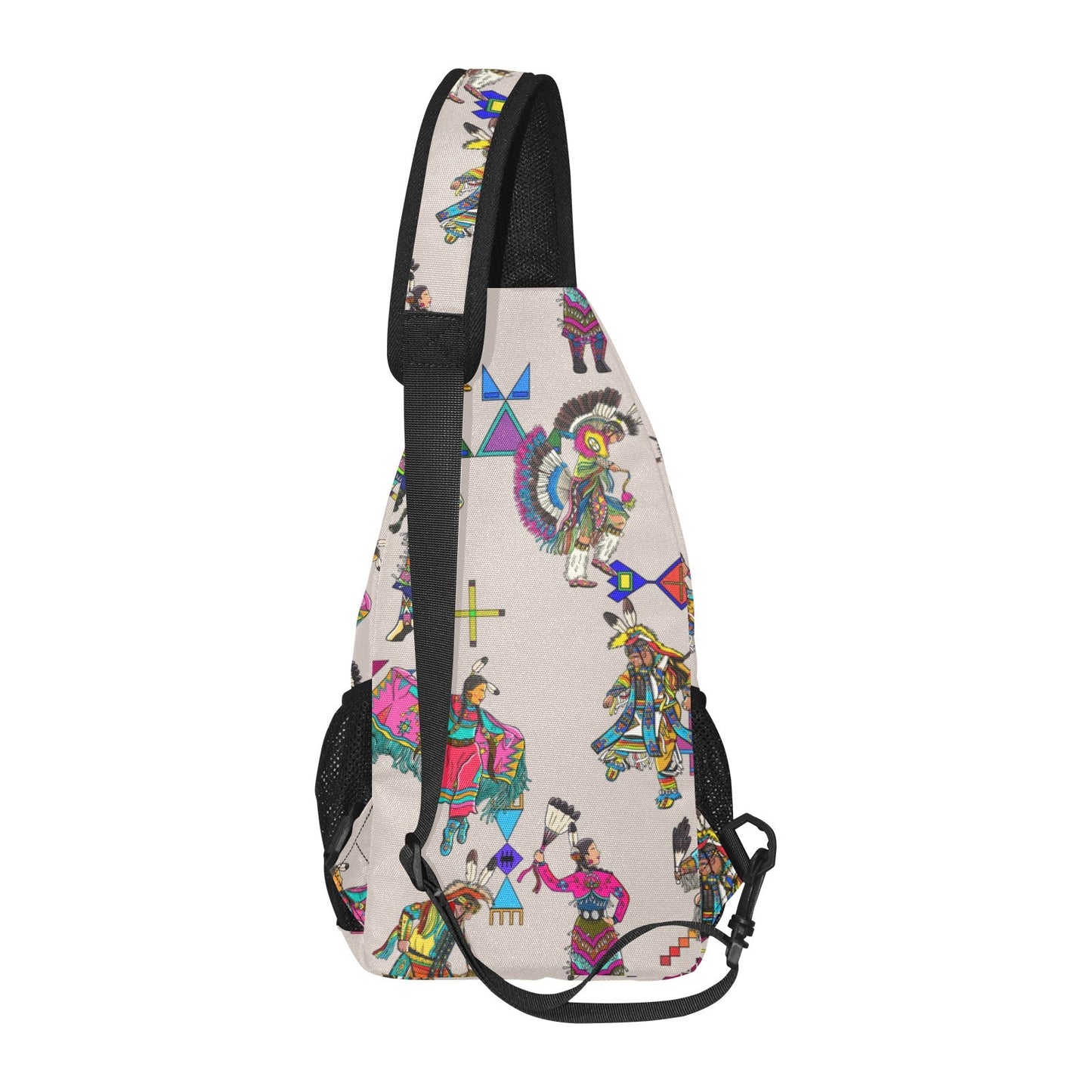 Grand Entry Dancers Muslin Chest Bag