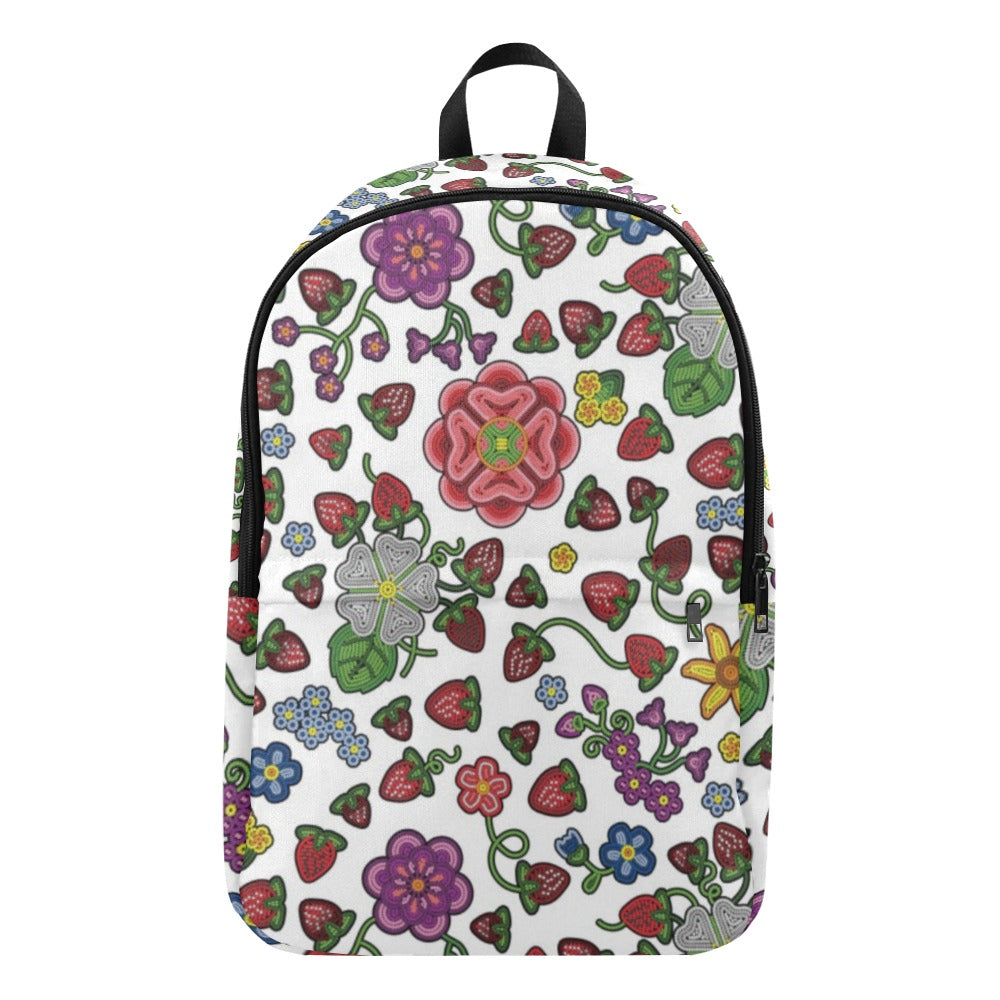 Berry Pop White Backpack