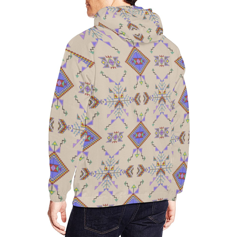 Buffalo Jump Hide Hoodie for Men