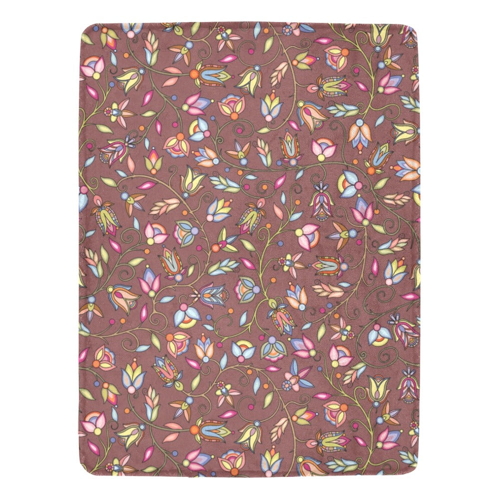 Buffalo Bloom Clay X-Large Micro Fleece Blanket