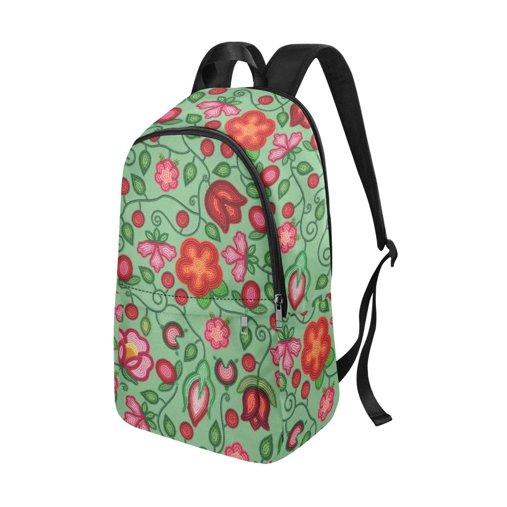 Rose Reverie Green Backpack