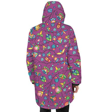 Load image into Gallery viewer, Prairie Plains Spirit Berry Soup Unisex Sherpa Lined Hooded Coat
