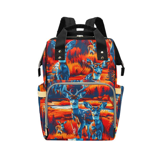 Deer Family Diaper Bag
