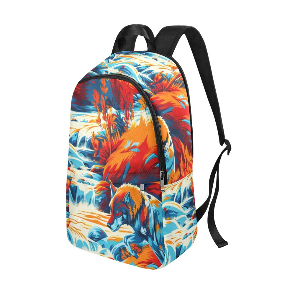 Hunting Wolves Backpack