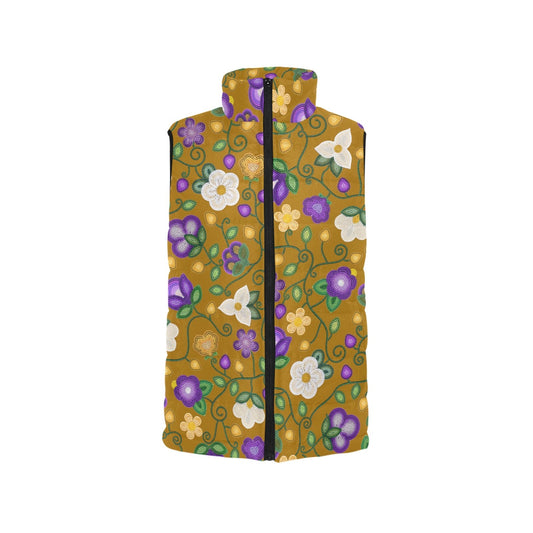 Midnight Moss Bloom Toffee Padded Vest