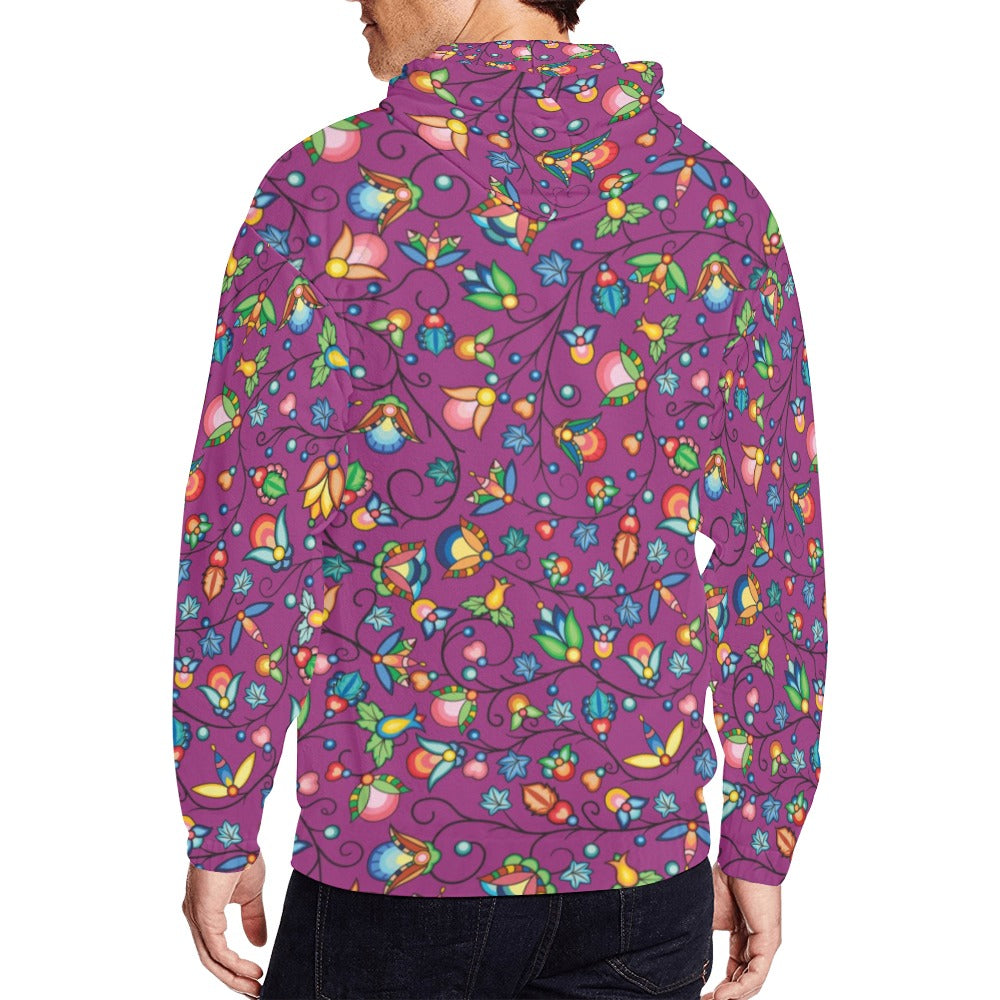 Prairie Plains Spirit Berry Soup Men's Zipper Hoodie