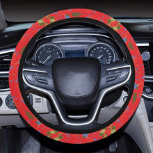 Load image into Gallery viewer, Vine Life Scarlet Steering Wheel Cover with Elastic Edge
