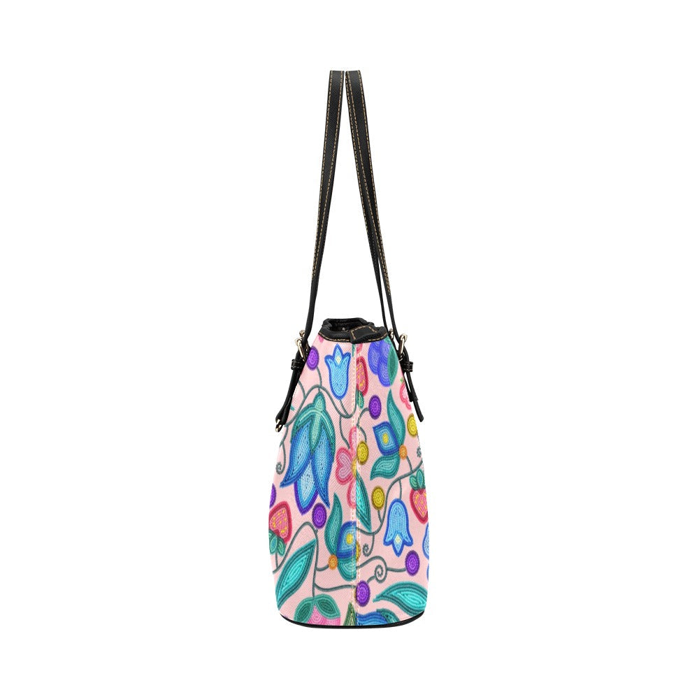 Sweet Offering Pink Leather Tote