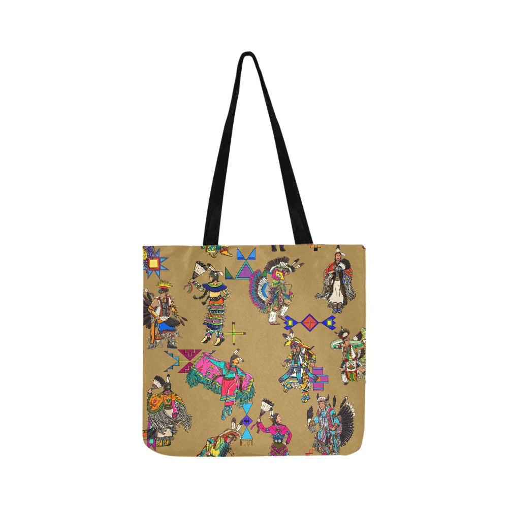 Grand Entry Dancers Earth Reusable Shopping Bag