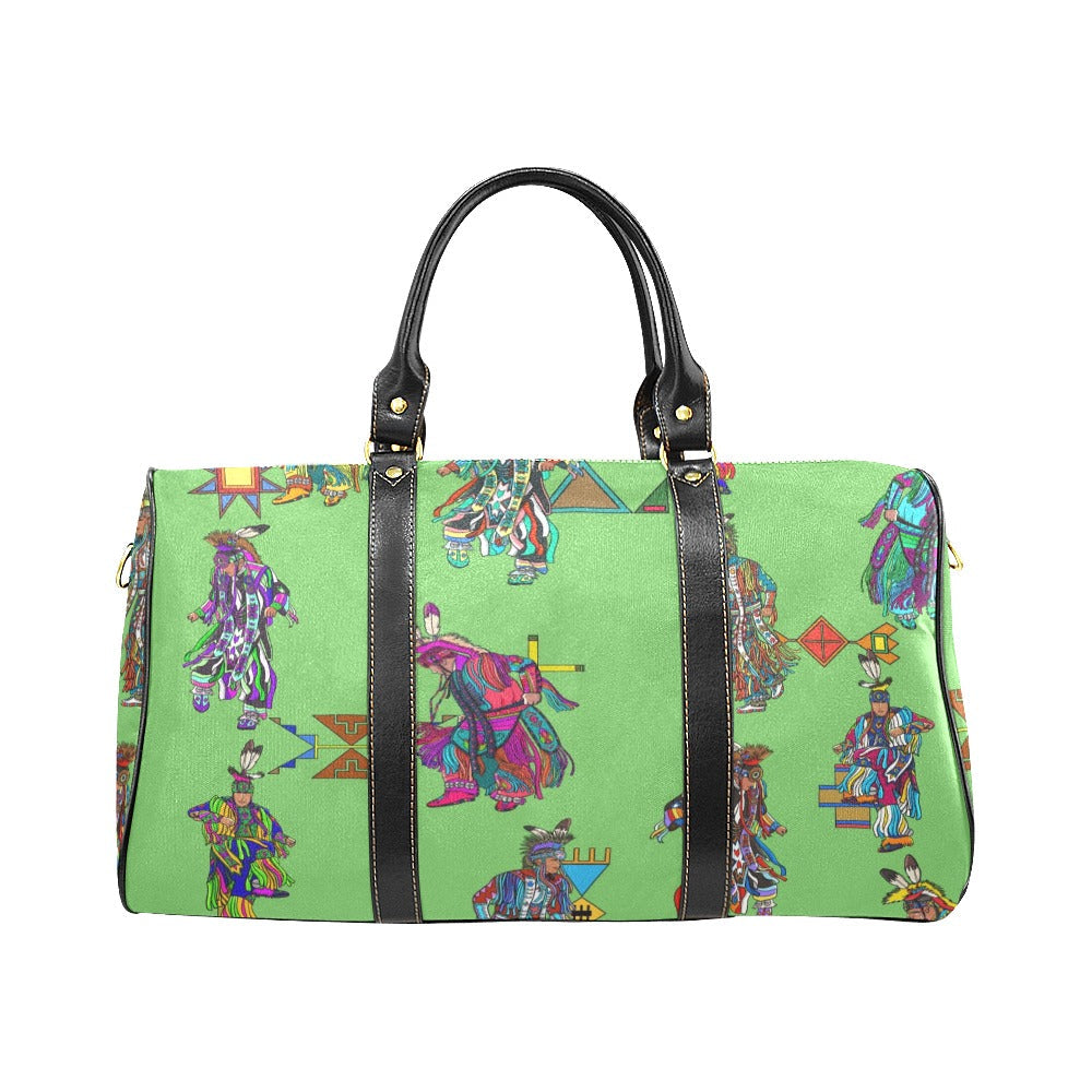 Men's Grass Dancers Grass Large Travel Bag