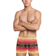 Load image into Gallery viewer, Soleil Fusion Rouge Men&#39;s Swimming Trunks
