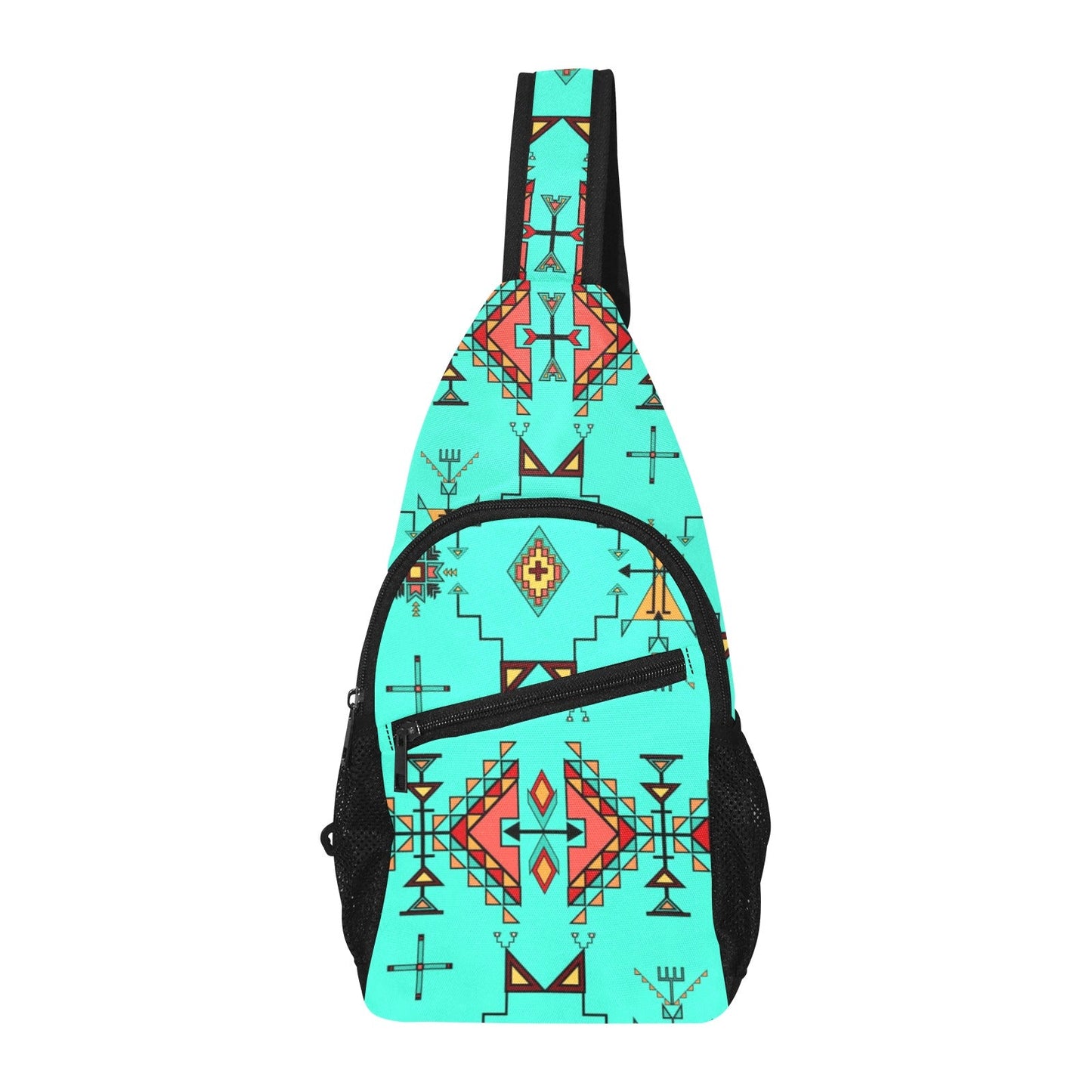 Thunder Flight Turquoise Chest Bag