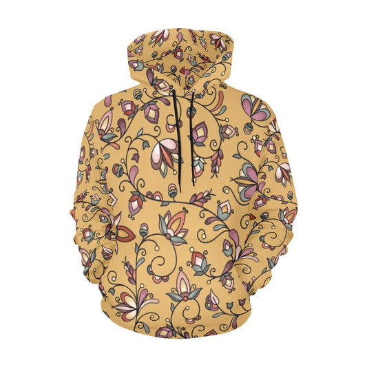 Burnt Sky Petals Hoodie for Men