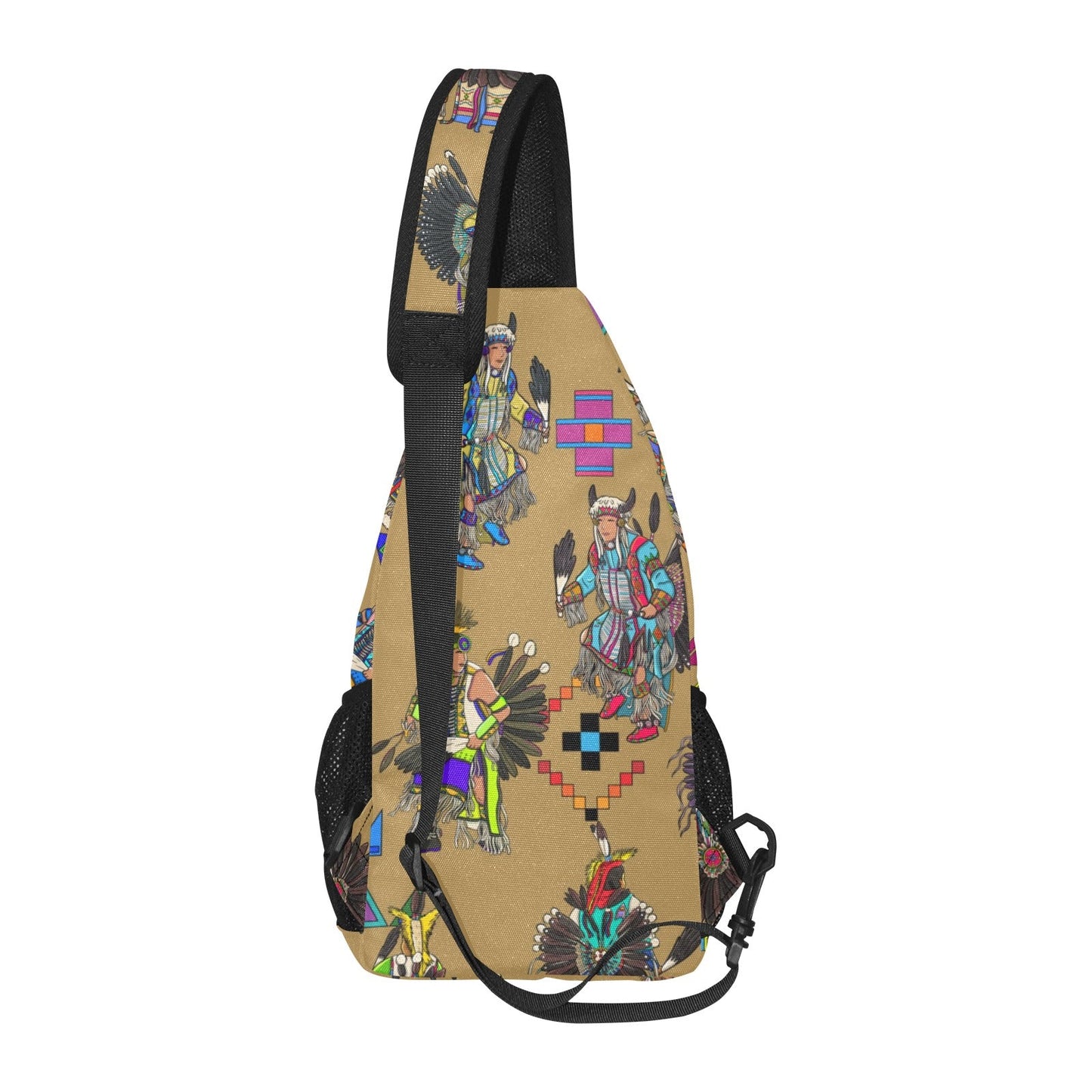 Men's Tradish Dancers Earth Chest Bag