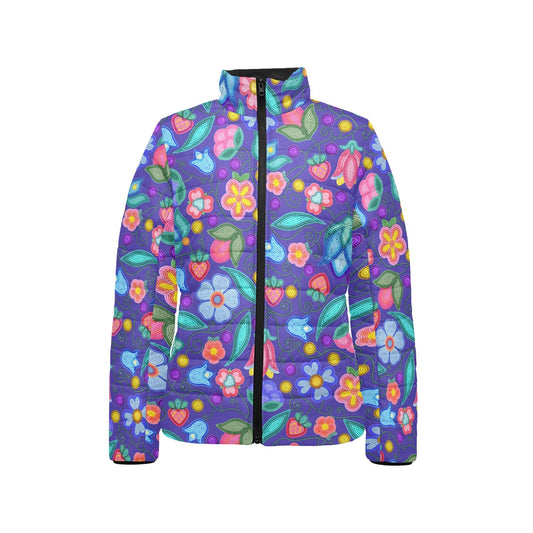Sweet Offering Indigo Stand Collar Jacket