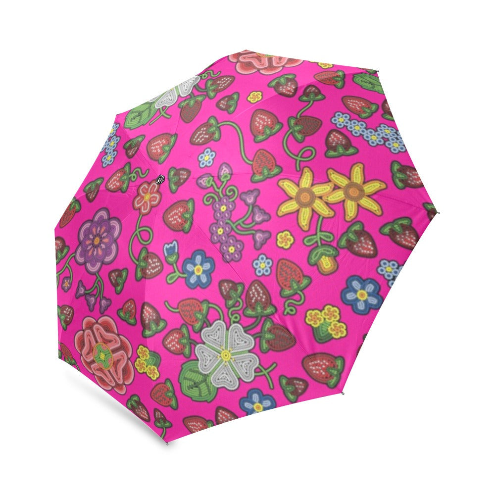 Berry Pop Blush Foldable Umbrella