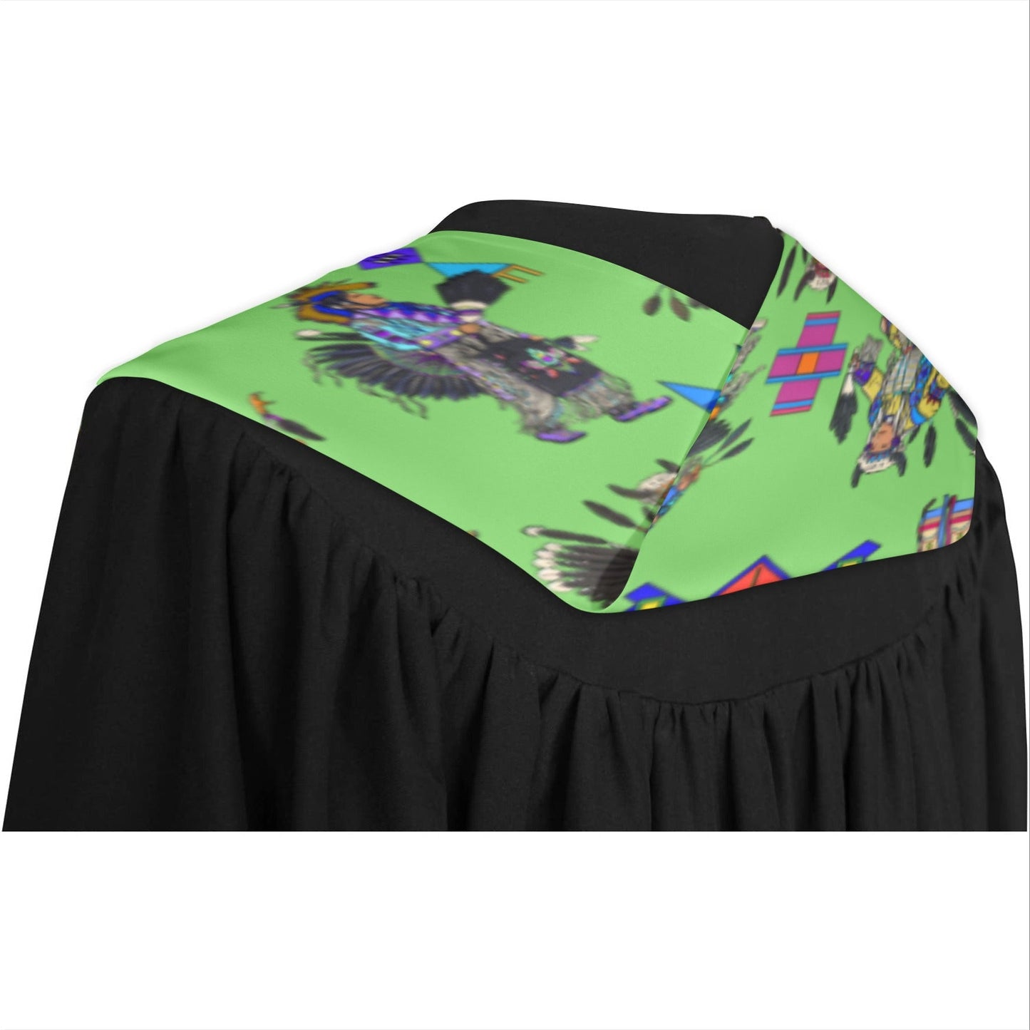 Men's Tradish Dancers Grass Graduation Stole