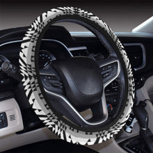 Load image into Gallery viewer, Black Rose Shadow Steering Wheel Cover with Elastic Edge
