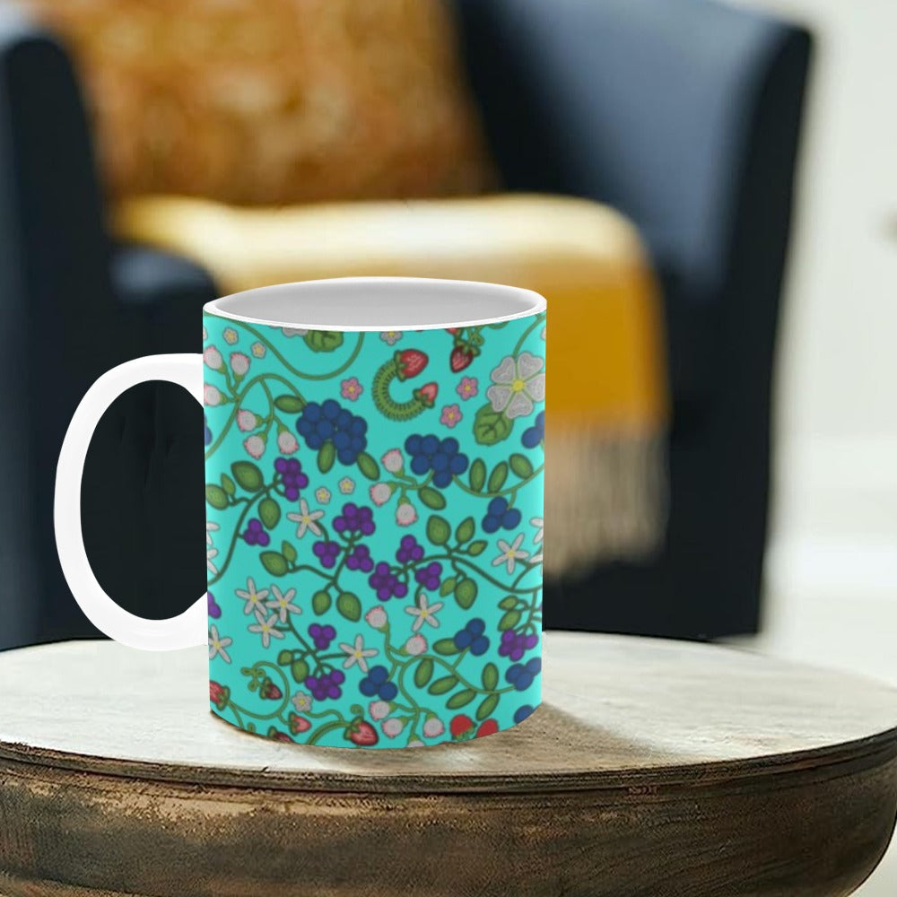 Grandmother Stories Turquoise Mug