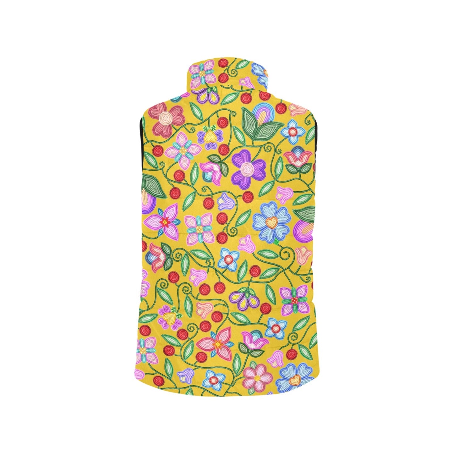 Petal Harmony Ochre Padded Vest