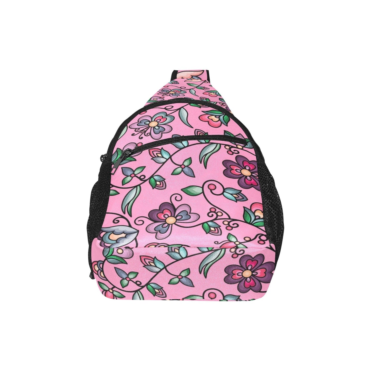 Amber Evening Garland Pink Chest Bag